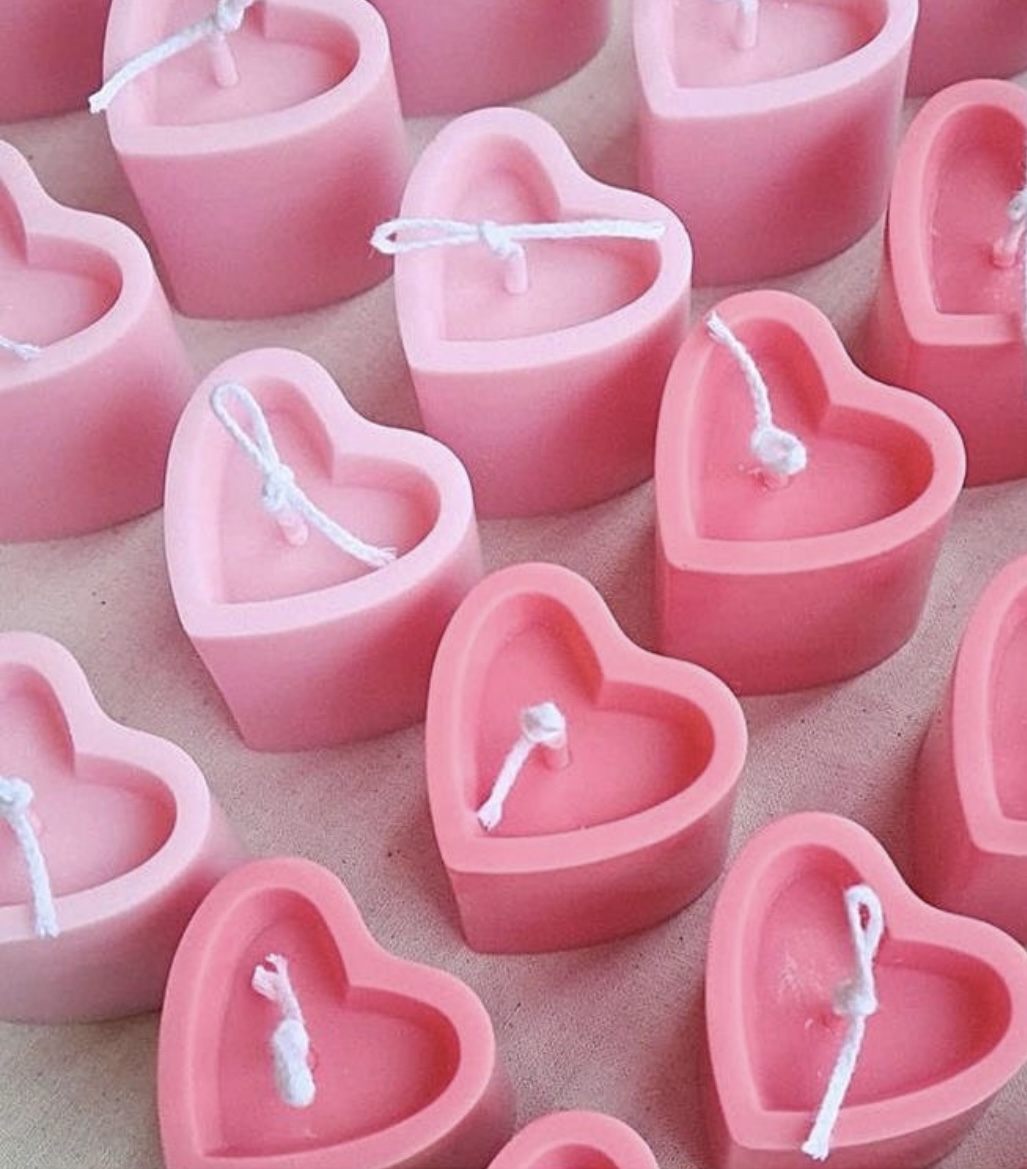 Heart Shaped Candle
